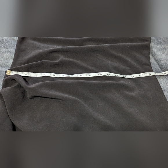 Jacob black One shoulder dress with oversized bow detail - Size L - Picture 6 of 7